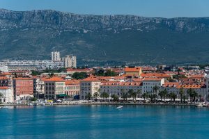 Split ferry port